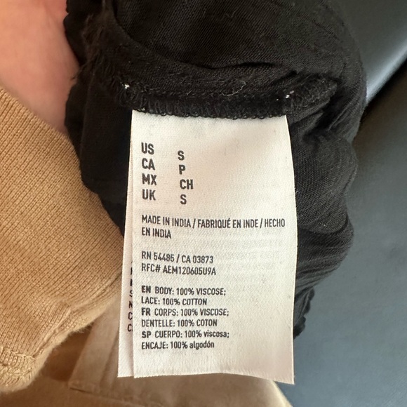 American Eagle Black Two Piece Set - Picture 3 of 3